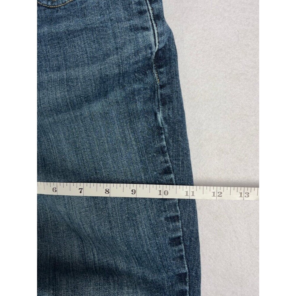 Levi's 515 Bootcut Jeans Women's 12M (32x30) Dark Wash Flap Pockets Western Y2K - Picture 8 of 13
